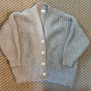 Babaa no 19 cardigan mist